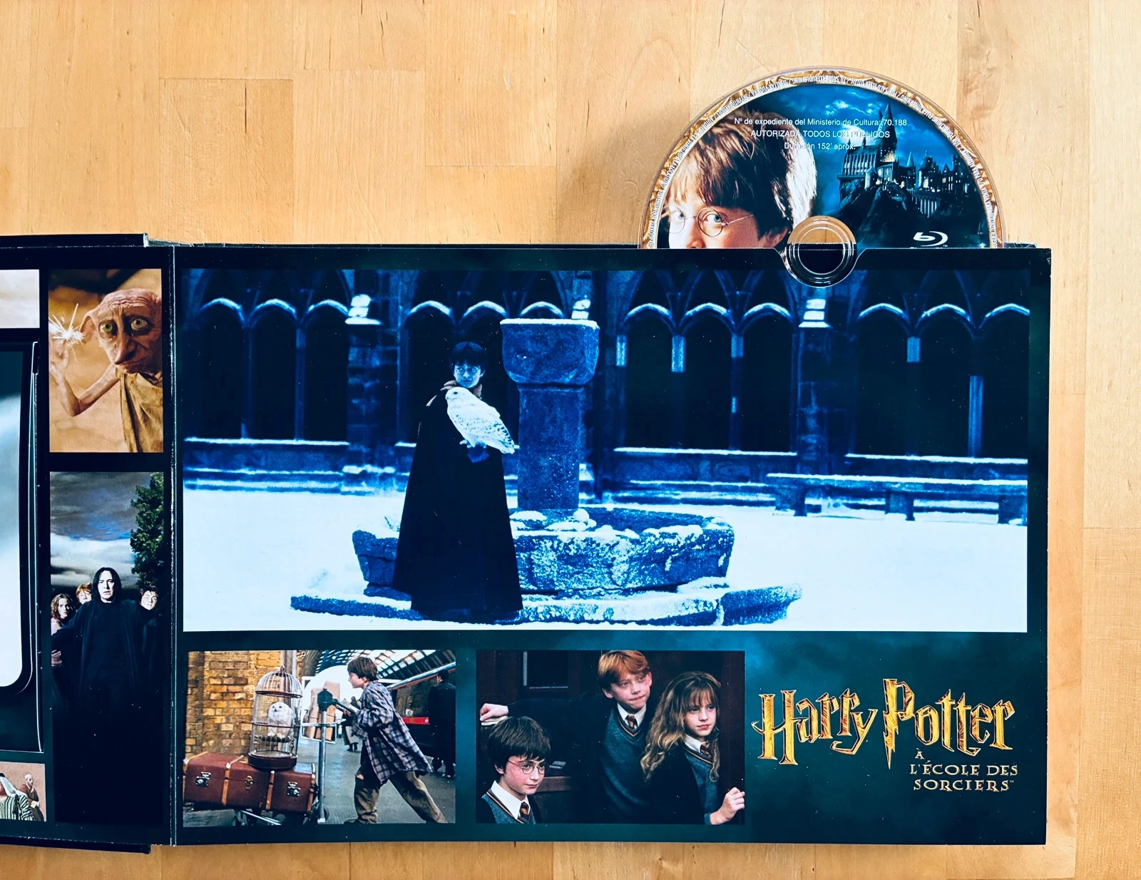 Complete Blu-ray box set of the Harry Potter saga collector's book edition. – photo 5